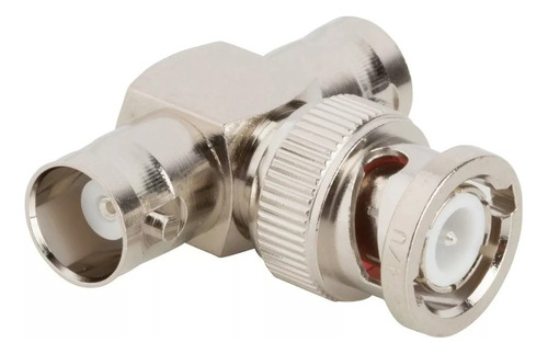 6 Ficha Conector T Adaptador Bnc Macho 2 Bnc Hembra Cjf