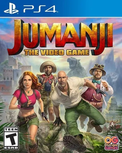 Jumanji The Videogame Ps4 - Physical Media Portuguese