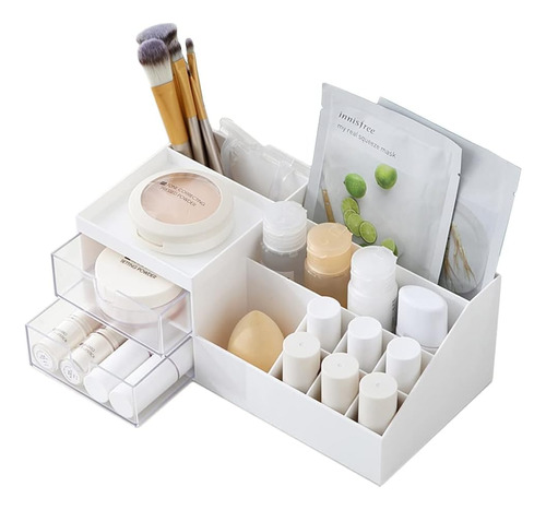 Organizador De Escritorio De Maquillaje  Caja De Almacenamie