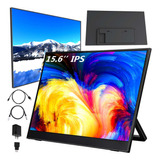 Monitor Gamer Con Soporte Ips Type C 15.6'' Lcd Portátil Kit