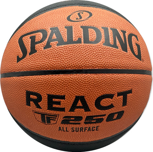 Balon Baloncesto Spalding Prof React Fiba Tf 250-77208z #6