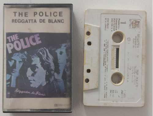 The Police Reggatta De Blanc Cassette 1986