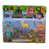 Set De Figuras Minecraft Juguete Para Niños Bloques 
