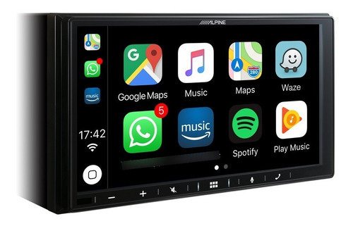 Estereo Alpine Ilx-w650 Doble Din 7 Car Play-android-bt