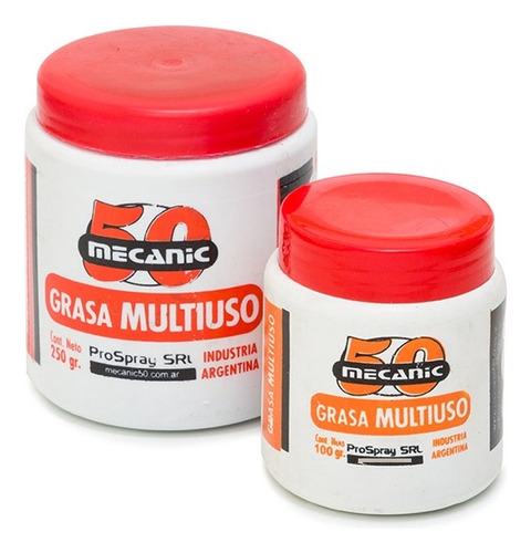 Grasa Multiuso Pote 250g Universal Engrase Mecanic X6