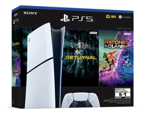 Sony Playstation 5 Slim Ps5 Digital - Ratchet & Clank Bundle