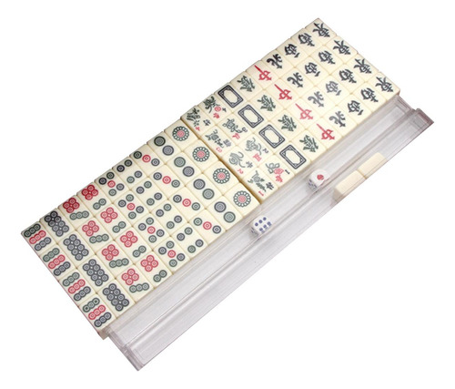 Mini Mahjong Set Juego De Mesa De Entretenimiento