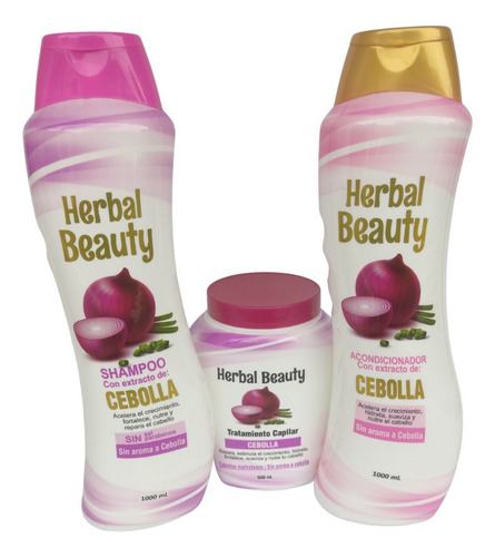 Kit Herbal Beauty Shampoo Acondicionador - mL a $19