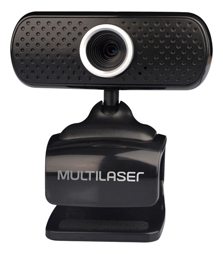 Webcam Multilaser 480p, Usb, Com Microfone - Wc051