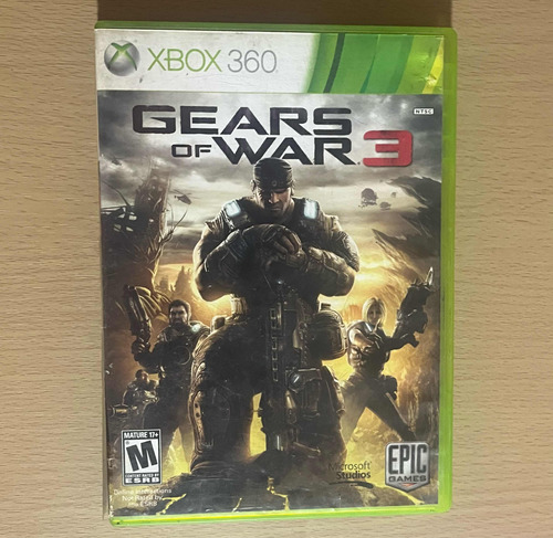 Juego Xbox 360 Gears Of War 3
