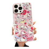 Case Kitty + Mica Cristal Para Samsung Galaxy A54 5g