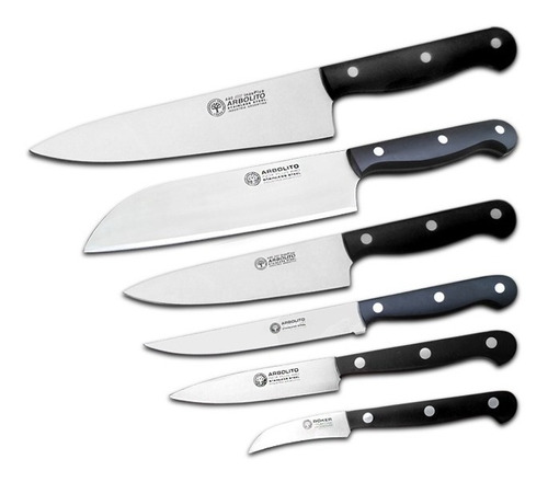 Cuchillos Para Cocina Boker Arbolito Set Oferta !!