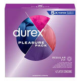 Condones Durex Pleasure Pack 42pz