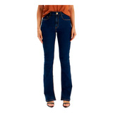 Calça Jeans Lança Perfume Boot Cut Sh Ou24 Azul Feminino