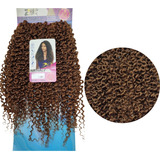 Cabelo Cacheado Nathaly Bio Orgânico Fibra Premium 300g 80cm Cor Acobreado 30