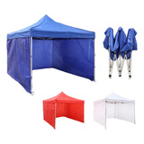 Gazebo Plegable Autoarmable Aluminio 3x3 Con Paredes + Funda