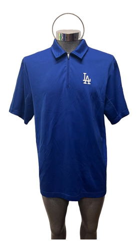 Playera Polo Majestic Mlb Béisbol Dodgers De Los Los Angeles