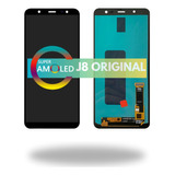 Display Touch Frontal J8 J800 J810 Amoled Original S/aro