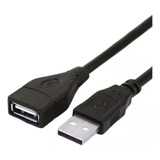 Cable Prolongador Usb Macho-hembra Mallado De 3 Metros