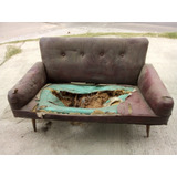 Antiguo Sillon 2 Cuerpos Estilo Americano A Reciclar