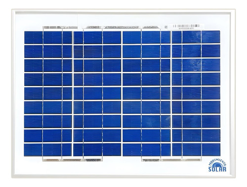 Panel Solar 10w 18v 36 Celdas Policristalino Para 12v