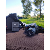 Cámara Nikon D3500, Con Lentes 18-55 Mm Y 50 Mm