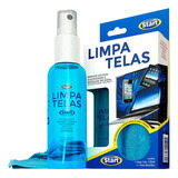 Kit 23 Limpa Telas 120ml + Pano De Microfibra Start