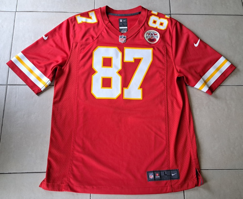 Jersey Nfl Kansas City Chiefs, Nike, #87 Travis Kelce