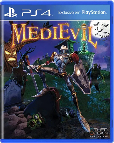 Medievil Ps4 Mídia Física