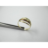 Lindo Anel Em Ouro 18k - 2.24 Gr - Aro 12