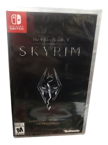 Skyrim The Elder Scrolls V Nintendo Switch Nuevo Fisico