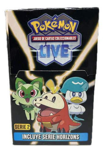 Mazo De Cartas Pokemon Live - Serie 2. Rey