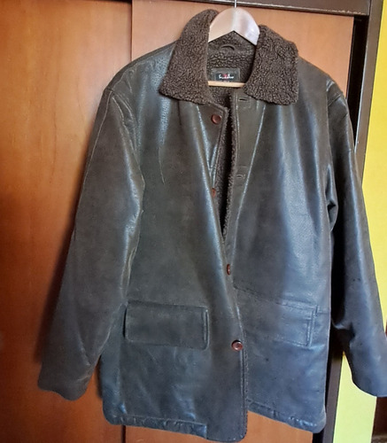 Campera De Cuero Hombre Talle M  Origen: España