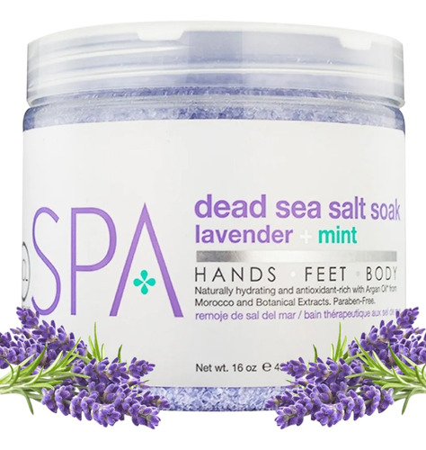 Sal Organica Manicure & Pedicure Lavanda + Menta By Bcl Spa