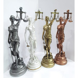 Estatua De La Justicia Themis 32cm Con Envió Gratis