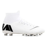 Botas De Fútbol Blanco Ag, Botas De Fútbol Rápidas.