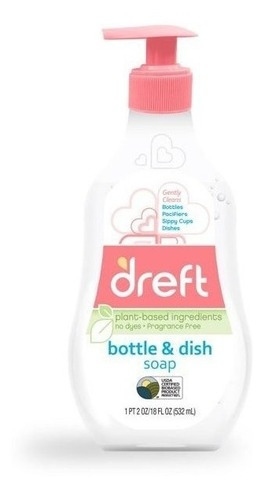 Dreft Jabon Biberones Y Trastes De Bebe 532ml 3 Pack