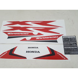 Kit De Calcos Honda Tornado 250 2018 Moto Blanca   Envios!!!