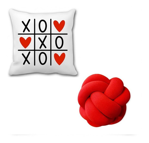 Pack Cojin Almohada San Valentin Y Nudo Celta Decoracion