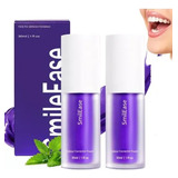 2 Piezas Pasta Dental Obsessive Blanqueador Corrector Violet