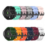 Malla Siliconada Para Garmin Fenix 3 26mm Variedad Colores