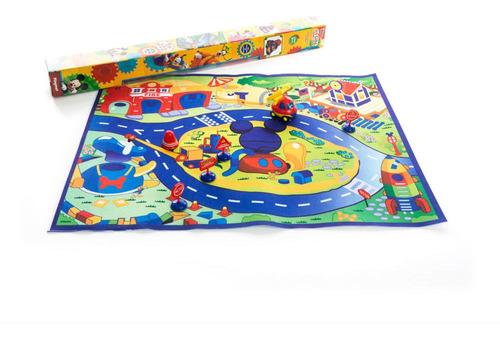 Mickey Club House Alfombra De Juego Original Ditoys Full