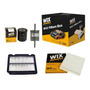 Kit X 4 Filtros Wix Chevrolet Aveo 1.6 16v F16d Desde 2009 Chevrolet Aveo