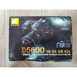 Cámara Nikon D5600 Kit 18-55 Mm.