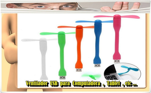 Ventilador Usb Para Computadora Tablet  Etc... - Caba -