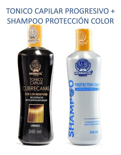 Tonico Cubrecanas Shampoo Color - mL a $218
