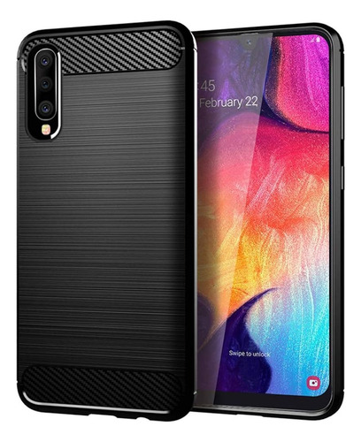 Funda Antigolpe Tpu Carbono Para Samsung A10 A20 A30 A40 A50