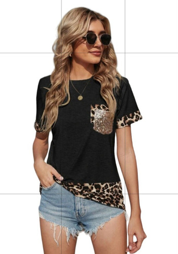 Camiseta Blusa De Mujer Verano 