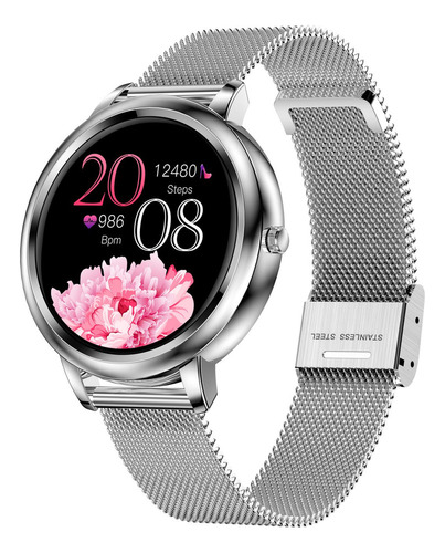 1 Reloj Inteligente For Mujer, Pulsera Bluetooth, Pulsera