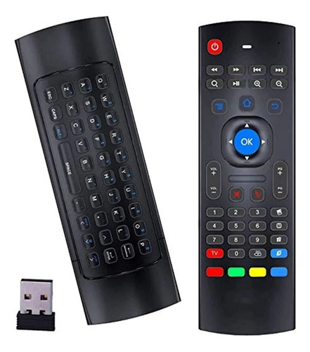 Control Teclado Air Mouse Para Smart Tv Control Remoto